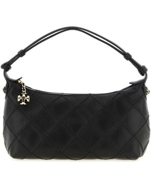Tory Burch Clutch "Fleming" - Schwarz