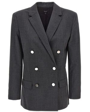 Theory Blazer 'Boxy' - Nero