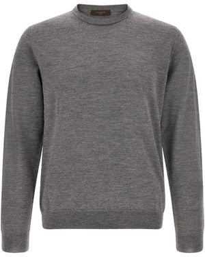 Zanone Wollpullover - Grau