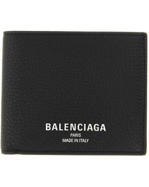 Balenciaga Geldbörse "Credit Folded" - Schwarz