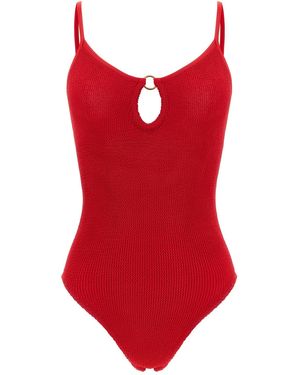 Hunza G 'toni' One-piece Swimsuit - Red