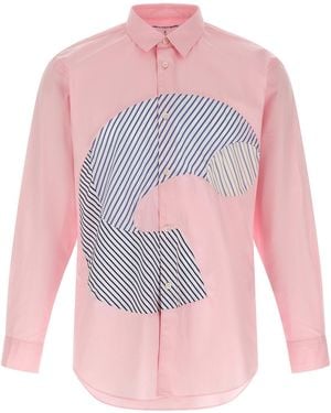 Comme des Garçons Insert Shirt - Pink