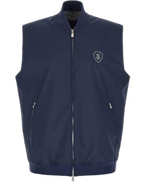 Brunello Cucinelli Waistcoats - Blue