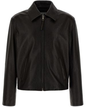 Loewe Jacke Aus Hirschfell - Schwarz