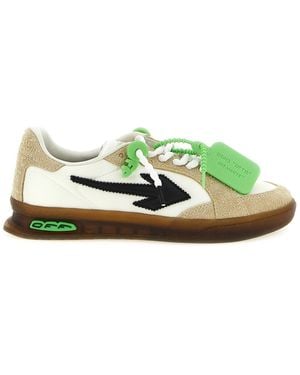 Off-White c/o Virgil Abloh End Of Play Trainer With Rubberized Details - Green