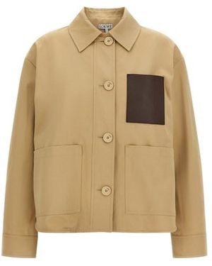 Loewe Giacca Workwear 'Anagram' - Neutro