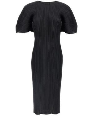 Pleats Please Issey Miyake Abito 'Monthly Colors: April' - Nero