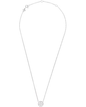 Tory Burch 'Miller Pavé' Necklace - White