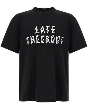 44 Label Group T-Shirt Co Stampa 'Standard Tee' - Nero