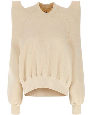 Rick Owens Felpa 'Tecsweat' - Neutro