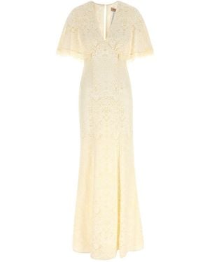 Twinset Lace Dress - White