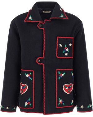 Bode 'carroll' Jacket - Black