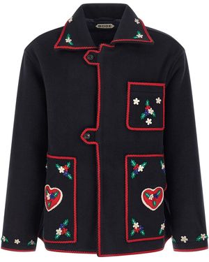 Bode 'carroll' Jacket - Black