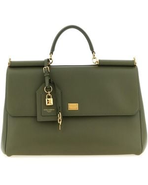 Dolce & Gabbana 'my Sicily' Maxi Handbag - Green