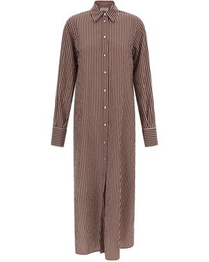 Le twins 'brina' Dress - Brown