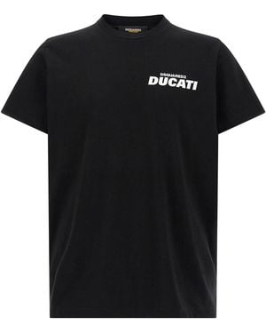DSquared² T-Shirt 'Ducati Cigarette Fit' - Nero