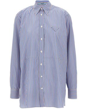 Prada Striped Shirt - Blue