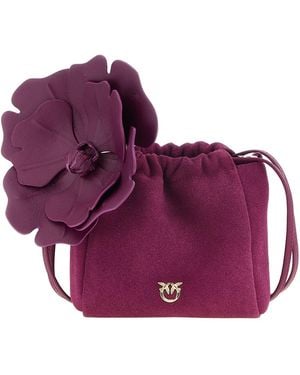 Pinko 'flower' Pouch - Purple