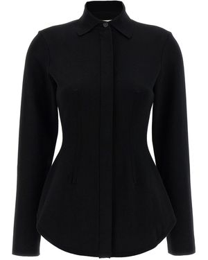 Sportmax 'baffo1234' Shirt - Black