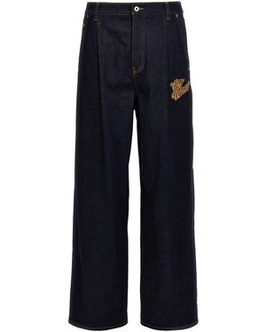 Off-White c/o Virgil Abloh 'Baggy Tapered' Jeans - Blue