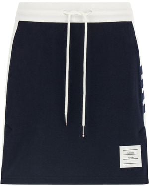 Thom Browne 'classic 4-bar' Skirt - Blue