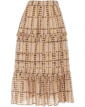 Isabel Marant Skirt 'Diya' - Natural