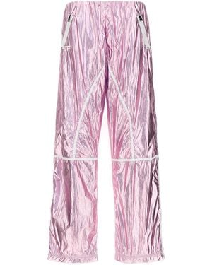 Tom Ford Laminated Track Trousers - Pink