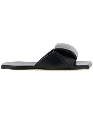 Loewe 'Origami' Sandals - Black