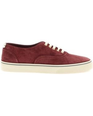 Brunello Cucinelli Suede Trainers - Red