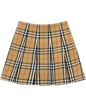 Burberry 'Gabrielle' Skirt - Natural
