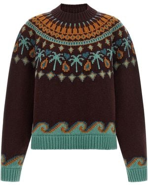 Alanui Pullover "Sweet Winter" - Schwarz