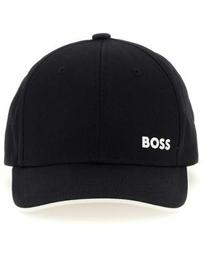 BOSS Cappellino Logo A Contrasto - Nero