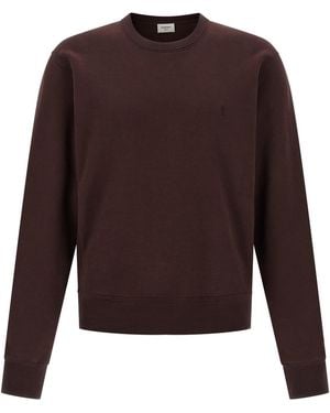 Saint Laurent 'Cassandre' Sweatshirt - Purple