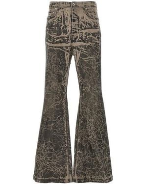 Rick Owens Jeans 'Bolan Bootcut' - Grigio
