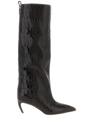 The Attico 'lea' Boots - Black