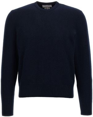 Thom Browne Rundhalspullover - Blau