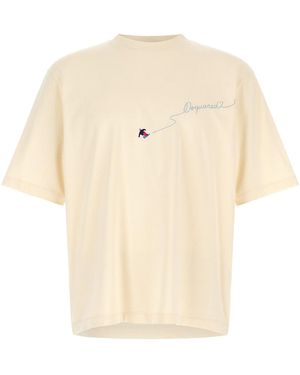 DSquared² T-Shirt 'Snowy Dream' Panna - Neutro