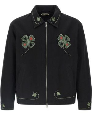 Bode 'lucky Draw' Jacket - Black