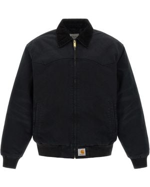 Carhartt 'og Santa Fe' Jacket - Black