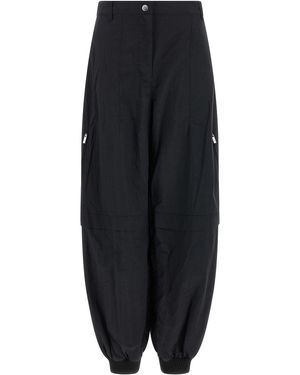 Jacquemus 'Le Cargo Ovalo' Trousers - Black