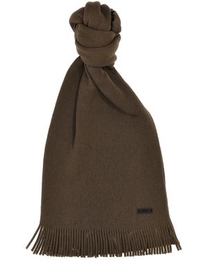 BOSS 'albas' Scarf - Brown