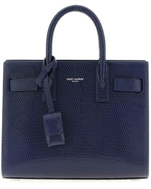 Saint Laurent Nano Handtasche "Sac De Jour" - Blau