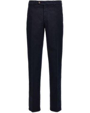Brunello Cucinelli Cotton Trousers - Blue