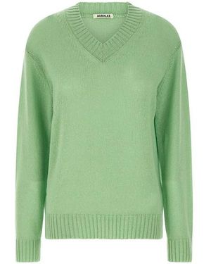 AURALEE Maglione cashmere - Verde