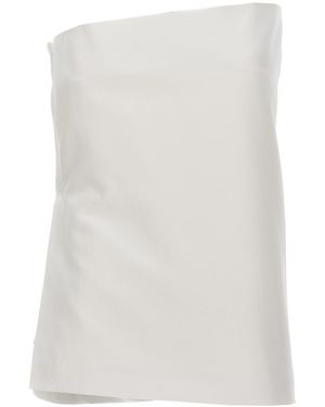 Sportmax 'Adda' Bustier Top - White