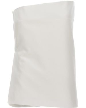 Sportmax 'Adda' Bustier Top - White