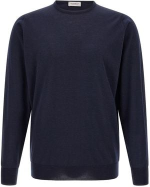 John Smedley Pullover "Marcus" - Blau