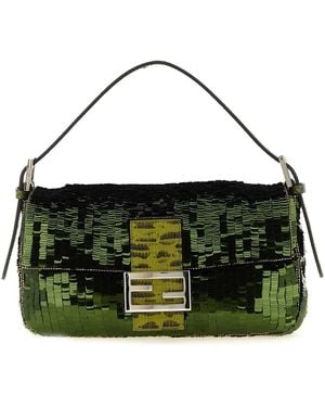 Fendi 'baguette® 26424' Shoulder Bag - Green