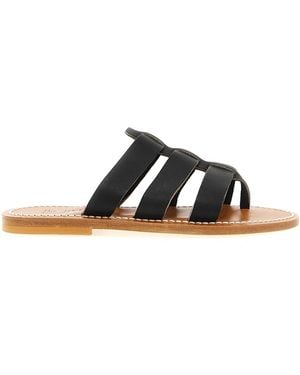 K. Jacques 'dolon' Sandals - Black