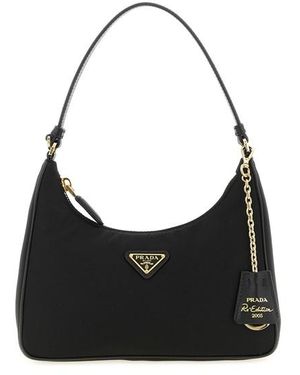 Prada Borsa A Spalla Re-Edition 2005' Mini - Nero